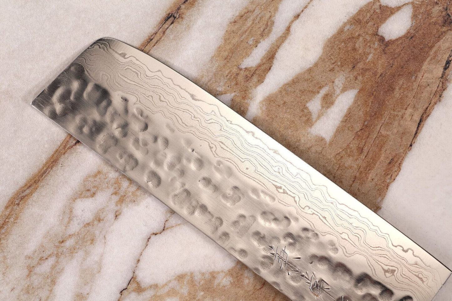 45 Layer Damascus Steel Chef Knife – 165mm Blade, Pakka Wood Handle
