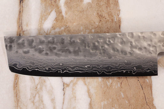 45 Layer Damascus Steel Chef Knife – 165mm Blade, Pakka Wood Handle