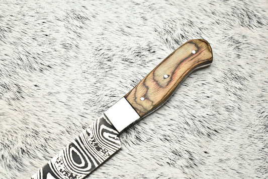 Cutlery Salvation Damascus Blade Kitchen Full Tang Chef Knife