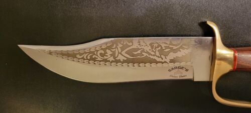 Handmade D2 Steel Hunting Bowie Knife | 16" Stag Crown Handle with Leather Sheath