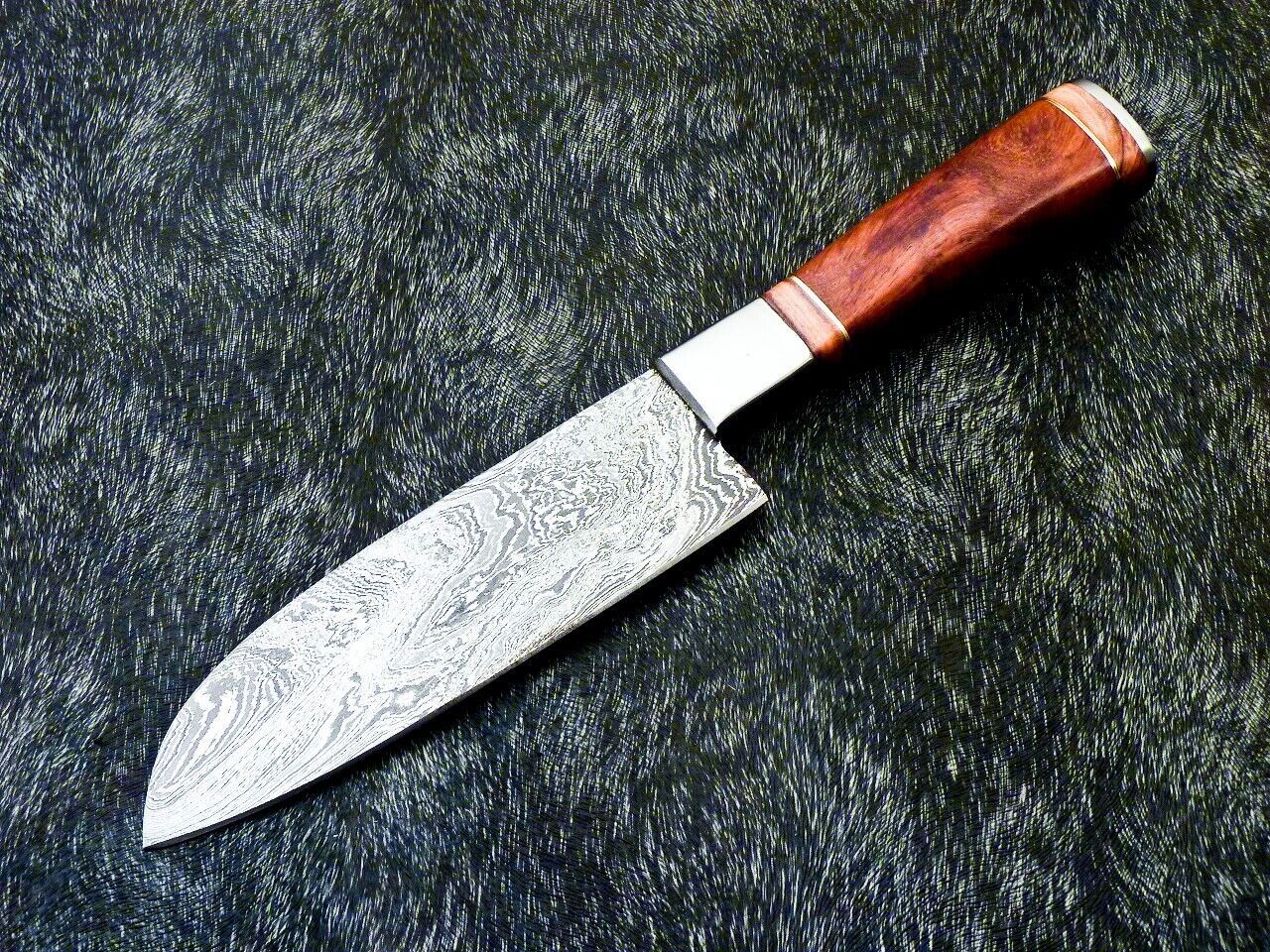 11" Custom Hand Forged Damascus Steel Chef Knife | Kitchen Knife