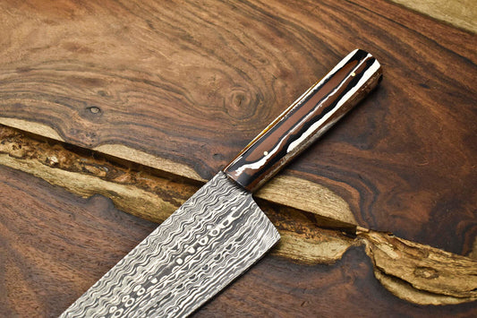 13" Handmade Damascus Steel Kitchen Chef Knife