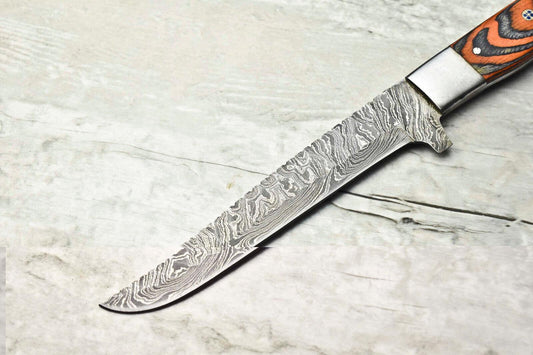 Handmade Damascus Steel Full Tang Chef Knife | Kitchen Knife