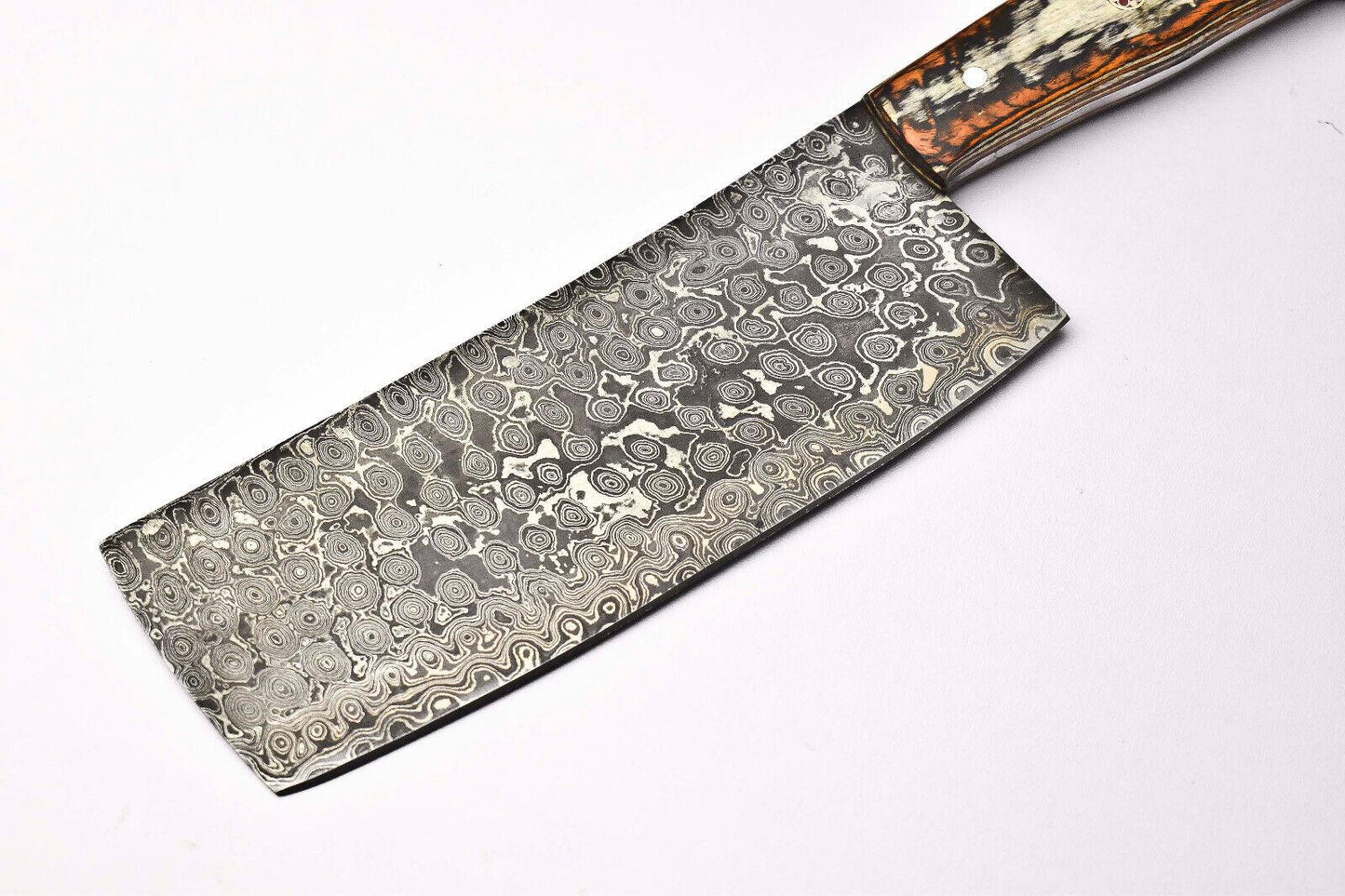 11" Handmade Damascus Blade Full Tang Chopper Chef Knife