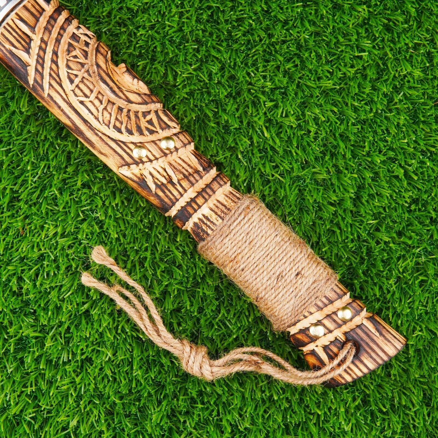 Handmade Ragnar Bearded Viking Axe Carbon Steel Battle Hatchet for Camping with Leather Sheath