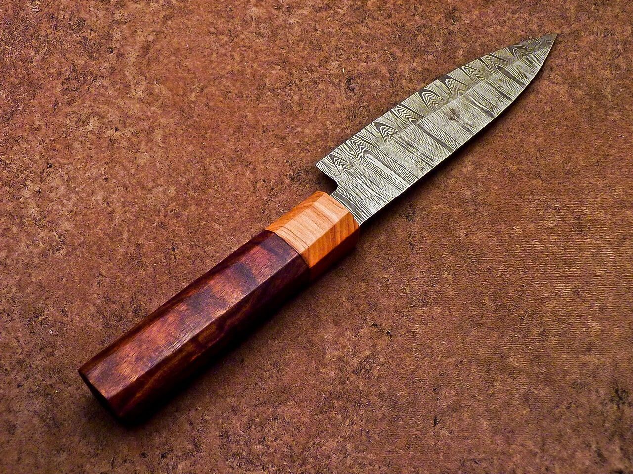 12" Professional Chef Knife Damascus Blade Kitchen Knife, Hunting Knife