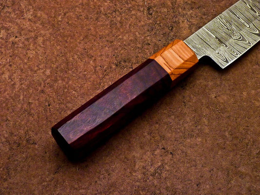 12" Professional Chef Knife Damascus Blade Kitchen Knife, Hunting Knife