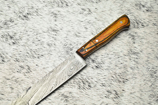 Cutlery Salvation Handmade Damascus Blade Kitchen Chef Knife