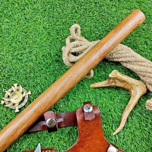 Hand Forged Viking Valhalla Axe 20 Inch with Natural Wood Handle