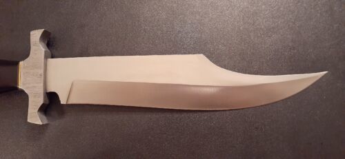 Handmade D2 Steel Bowie Knife with Camel Bone Handle – 16 Inch Full Tang Hunting Knife