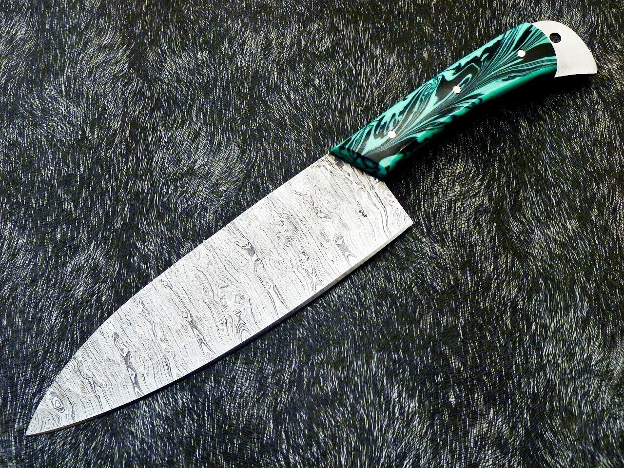 12" Professional Damascus Steel Chef Knife | Resin Handle