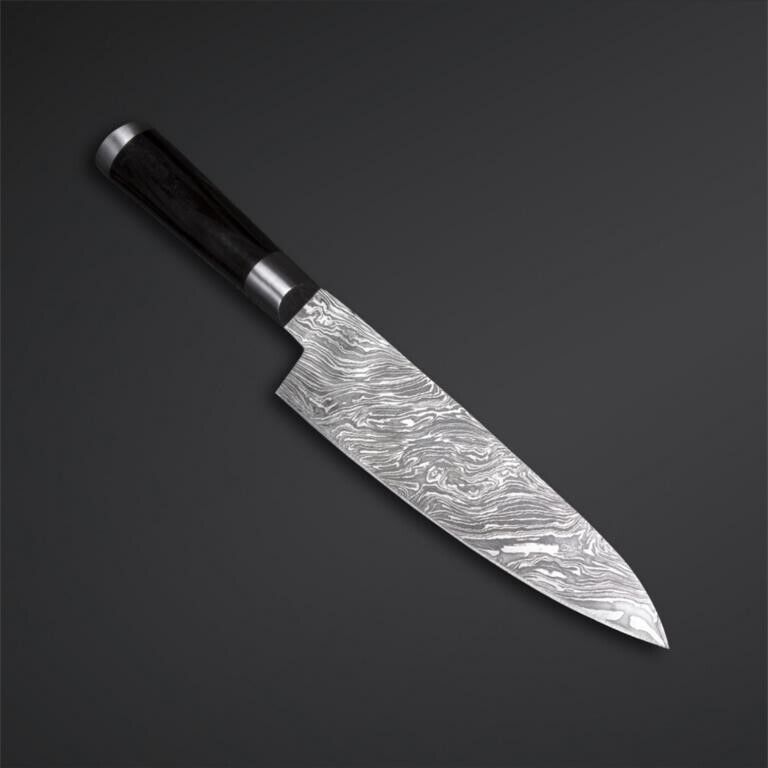 Brand New Custom Hand Forged Damascus Steel Chef Knife – Super Sharp Kitchen Knife