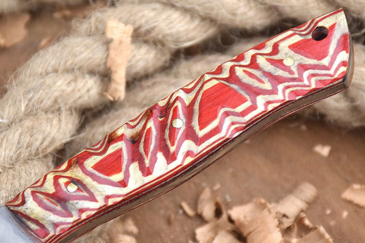 Custom Handmade Carbon Steel Chef Knife | Hunting & Kitchen Knife