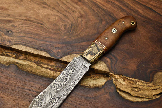 2.0" Handmade Damascus Steel Blade Kitchen Chef Full Tang Knife | Mini Precision Cutlery