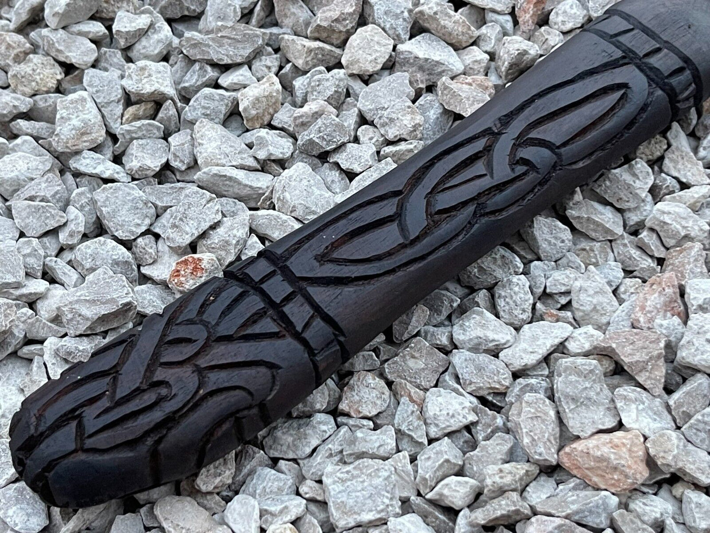 Handmade Carbon Steel Viking Axe 12.5 Inch Ash Wood Handle