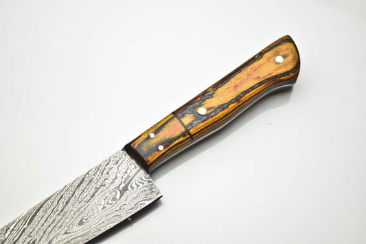 Cutlery Salvation Handmade Damascus Steel Full Tang Kitchen Chef Knife
