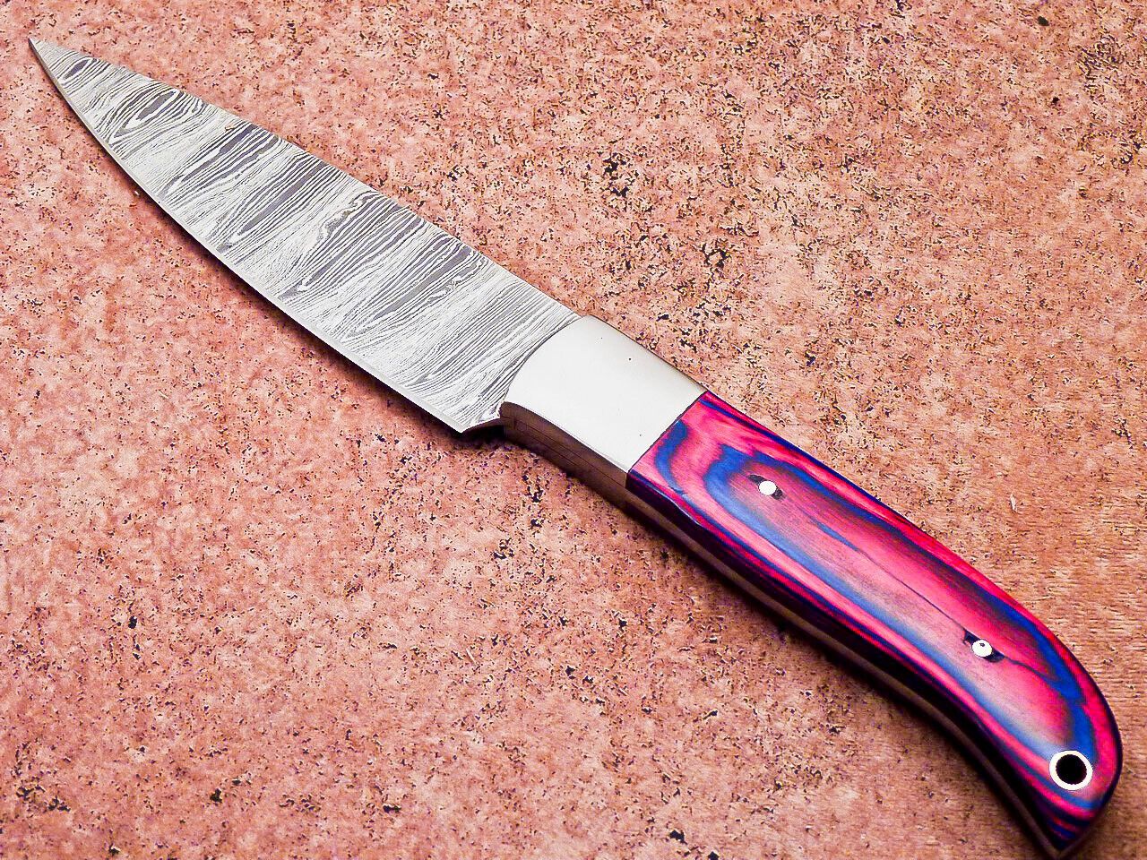 9" Professional Chef Knife Damascus Blade Kitchen Knife "HARD WOOD"