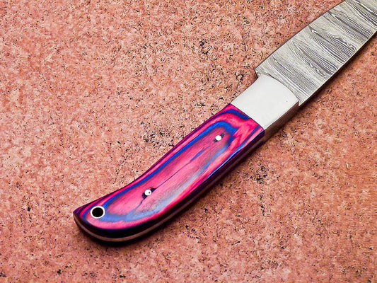 9" Professional Chef Knife Damascus Blade Kitchen Knife "HARD WOOD"
