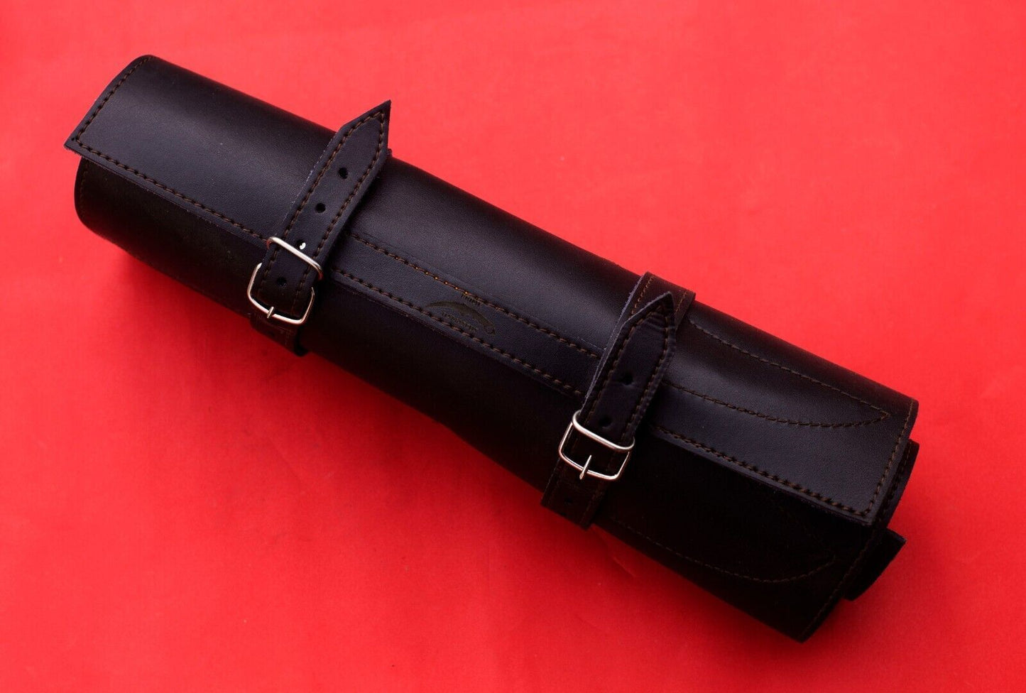 Handmade J2 Steel Chef Knife Set – 8 PCS Full Tang Kitchen Knives with Roll Bag