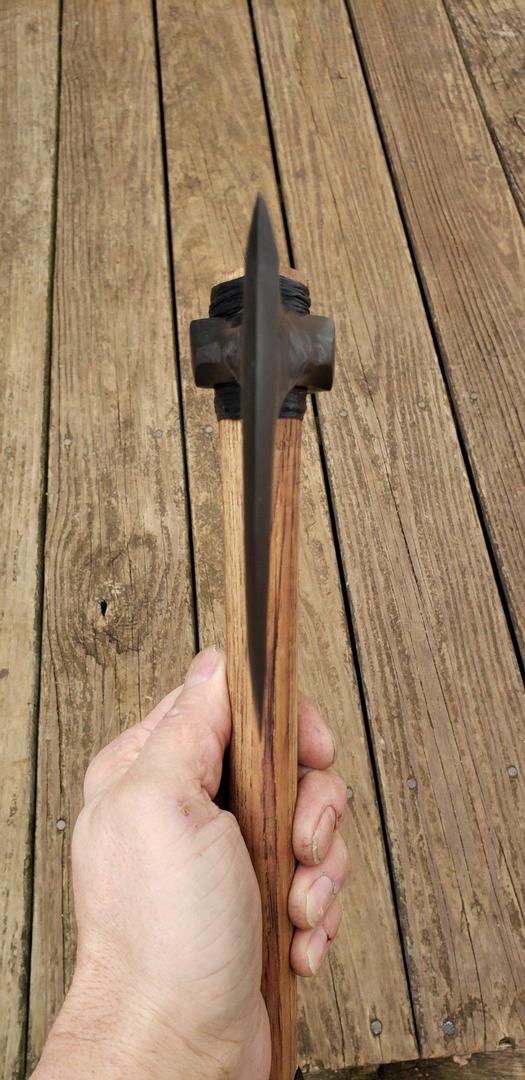 Hand-Forged Bearded Viking Camp Axe | 4140 Steel Hammer Poll Tomahawk