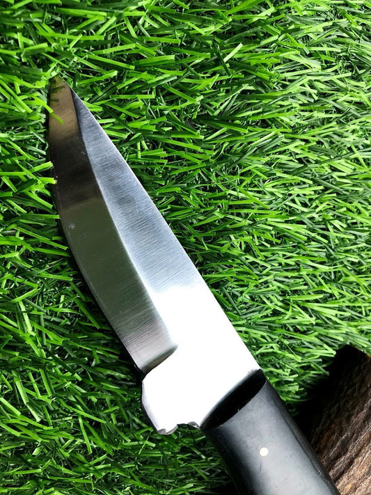 9" Handmade Stainless Steel Skinner Knife – Hunting & Survival Blade