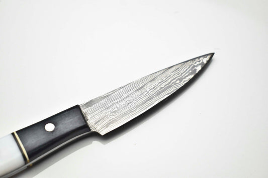 Cutlery Salvation Handmade Damascus Steel Full Tang Chef Knife – 7" Professional Kitchen Blade