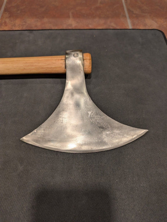 Cold Steel Viking Battle Axe 30 Inch Hand Forged High Carbon Steel Axe with Wooden Handle