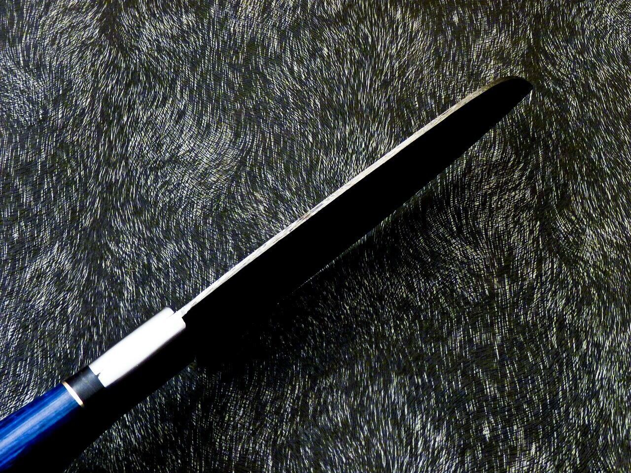 11" Custom Hand Forged Damascus Steel Chef Knife Kitchen Knife with Hardwood Handle