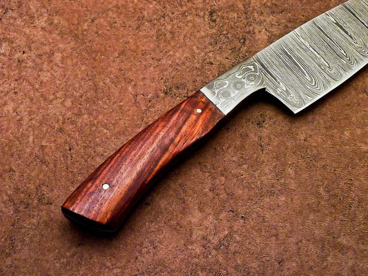 Professional Chef Knife Damascus Blade Kitchen Knife, Hunting Knife