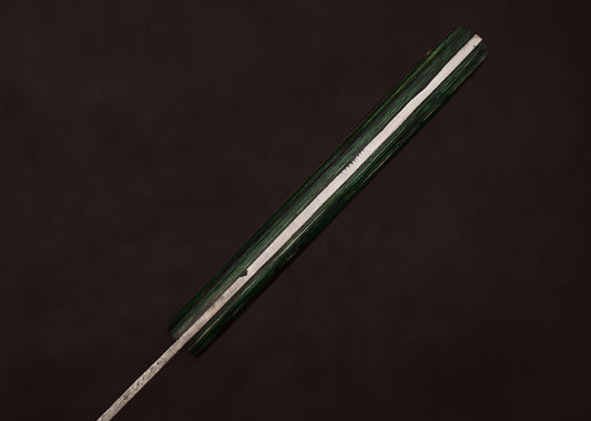 Custom Forged Damascus Steel Chef Knife 13" Full Tang | Pakka Wood Outdoor Blade