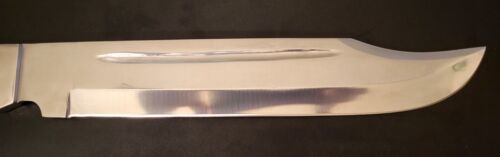18" Handmade D2 Steel High Polish Survivalist Hunting Bowie Knife with Micarta Handle