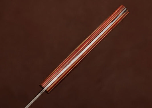 Custom Handmade Damascus Steel Kitchen Chef Fillet Knife With Pakka Wood Handle