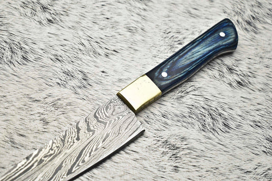10.0" Handmade Damascus Steel Blade Kitchen Chef Full Tang Knife – Premium Layered Steel