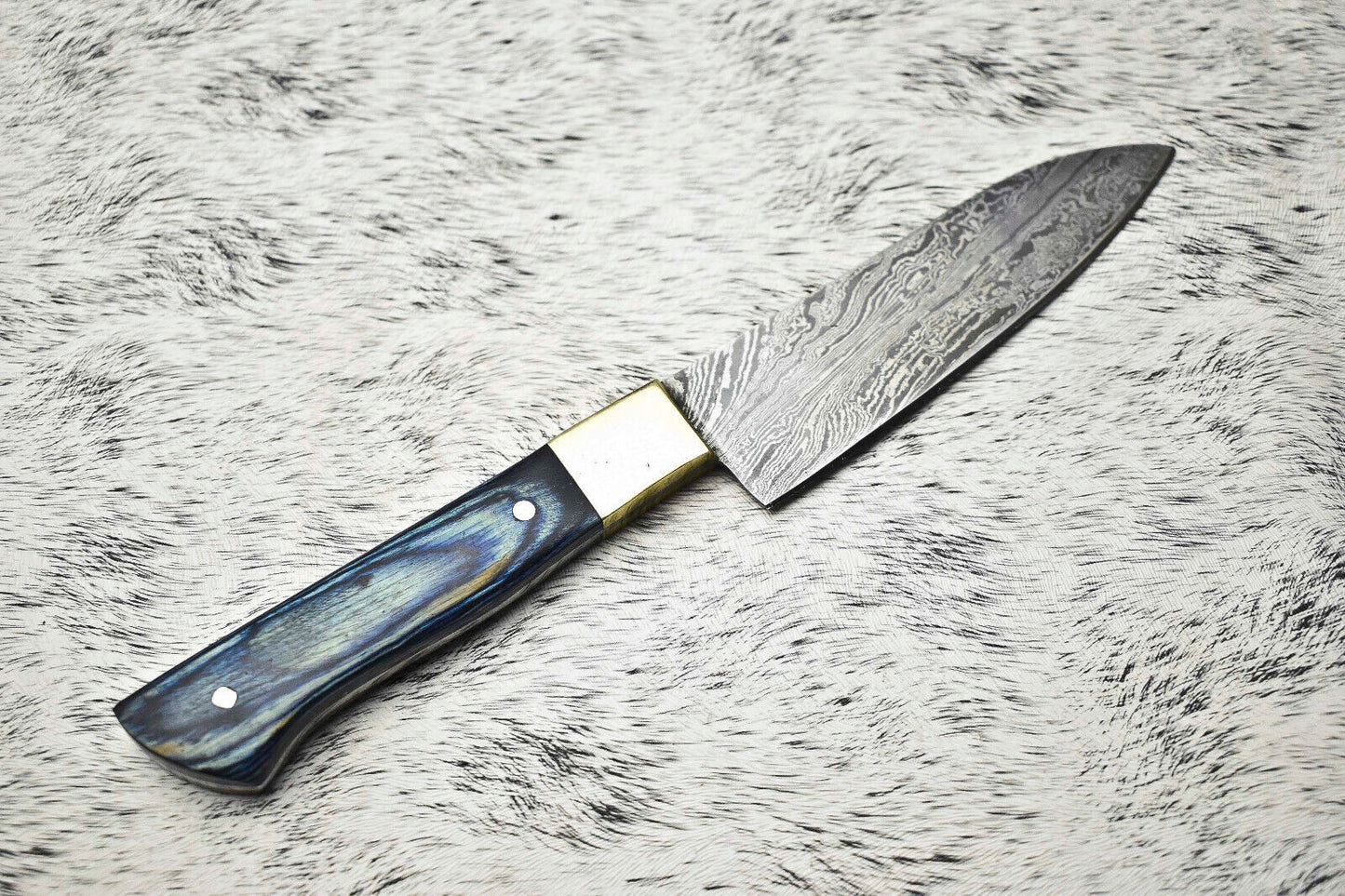 10.0" Handmade Damascus Steel Blade Kitchen Chef Full Tang Knife – Premium Layered Steel