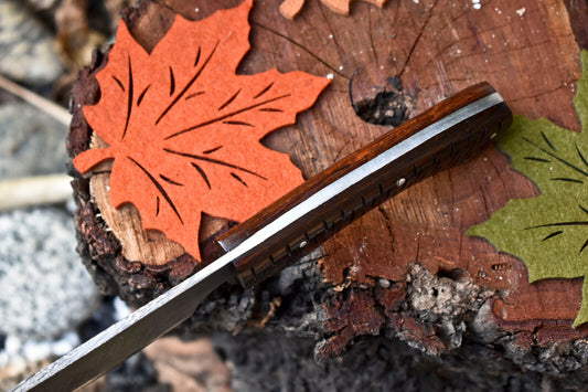 12.0" Handmade Damascus Blade Kitchen Full Tang Chef Chopper Knife