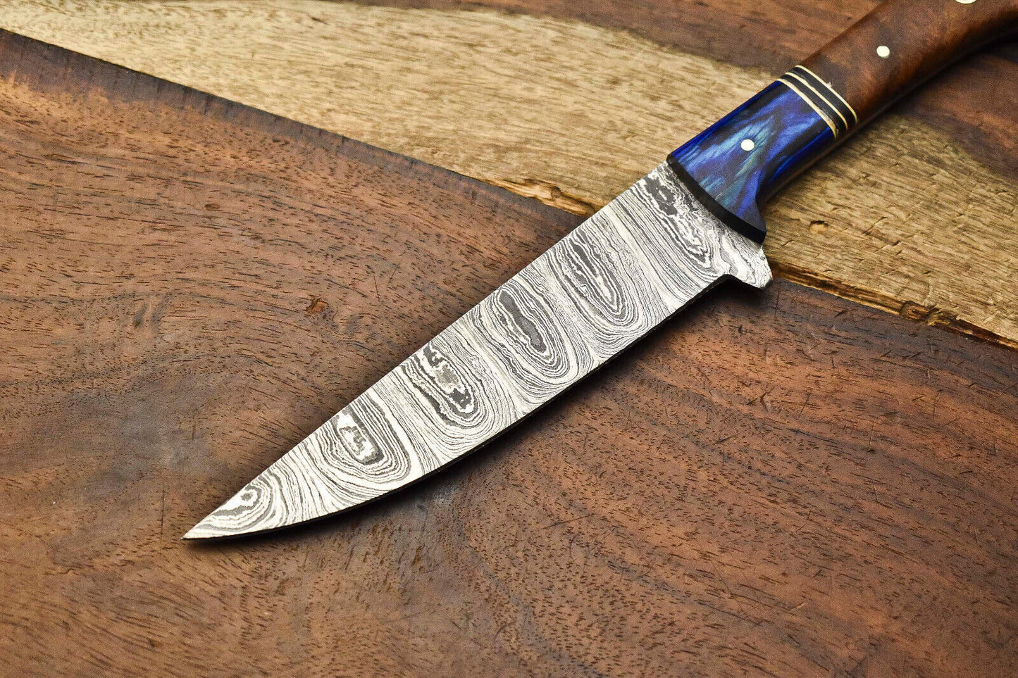 Custom Handmade Damascus Steel Blade Chef Knife – Full Tang Sport Kitchen Knife