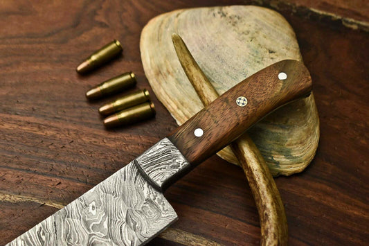 Handmade Damascus Steel Chef Knife | Full Tang Kitchen Cutlery