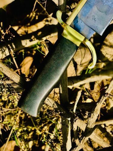 Heritage Forge 18 Inch Alamo Musso Bowie Knife Damascus Steel with Micarta Handle