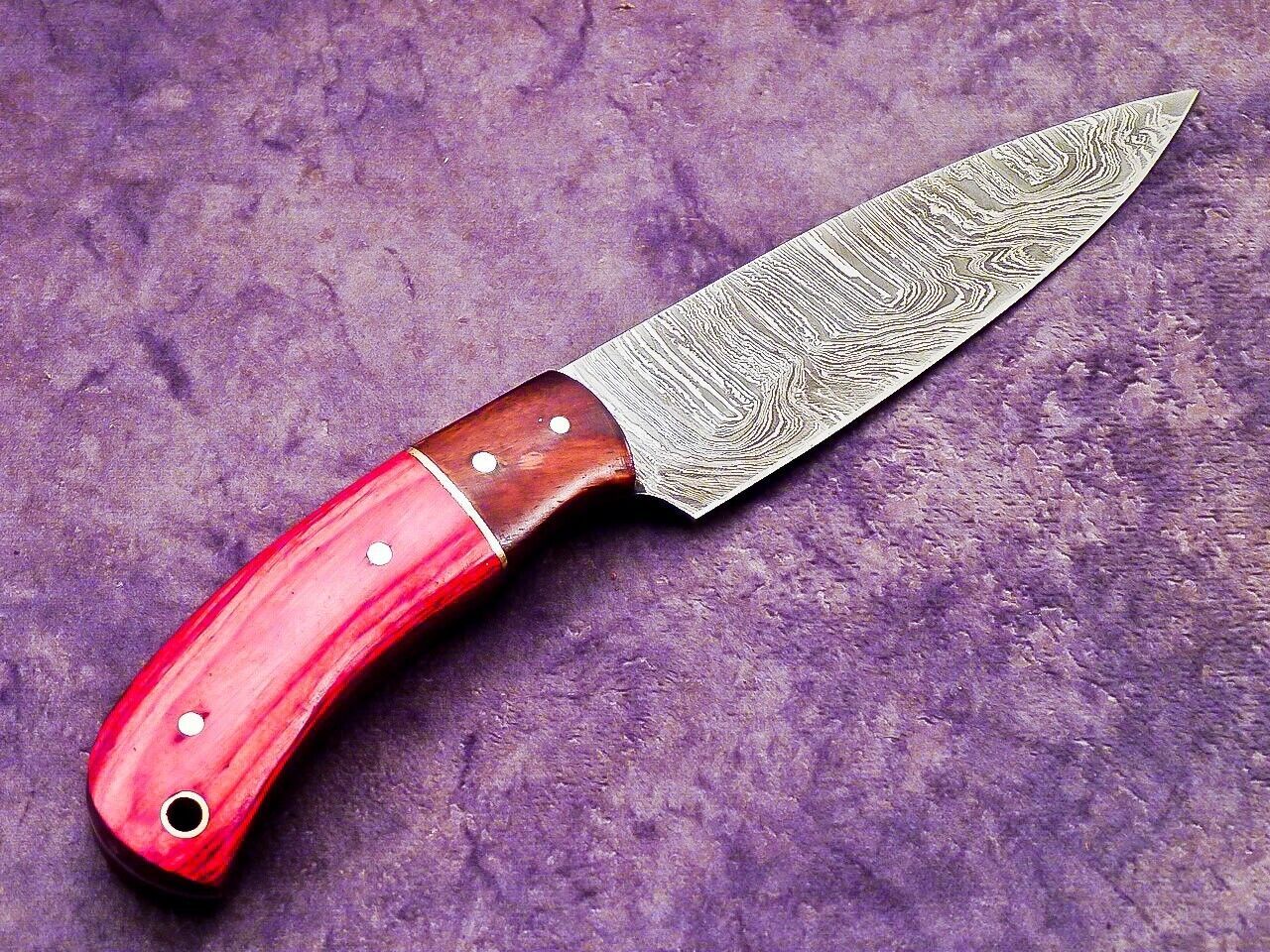 11" Professional Chef Knife Damascus Blade Kitchen Knife "Hard Wood"