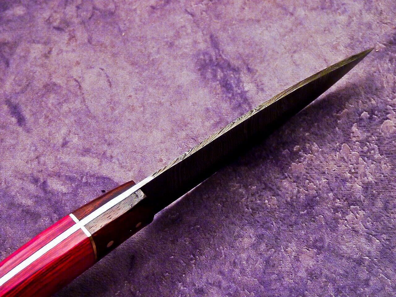 11" Professional Chef Knife Damascus Blade Kitchen Knife "Hard Wood"