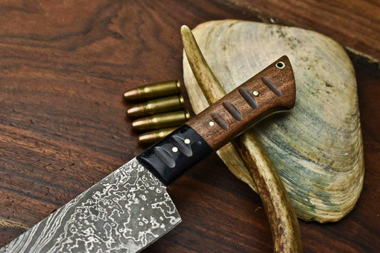 Premium Handmade Damascus Steel Kitchen Chef Knife – Full Tang