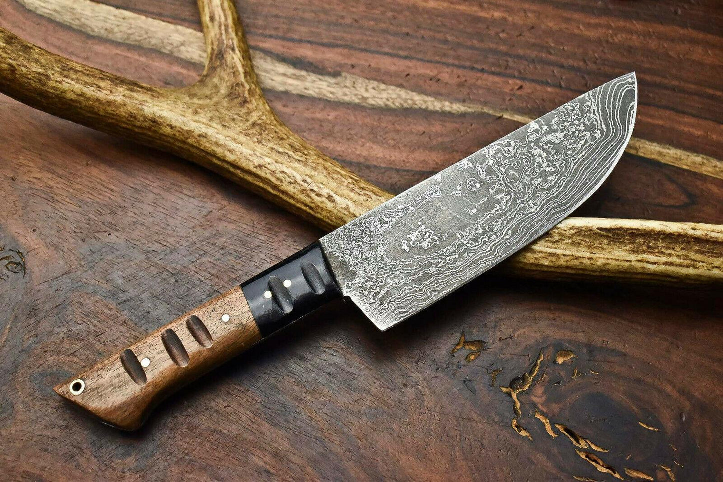 Premium Handmade Damascus Steel Kitchen Chef Knife – Full Tang