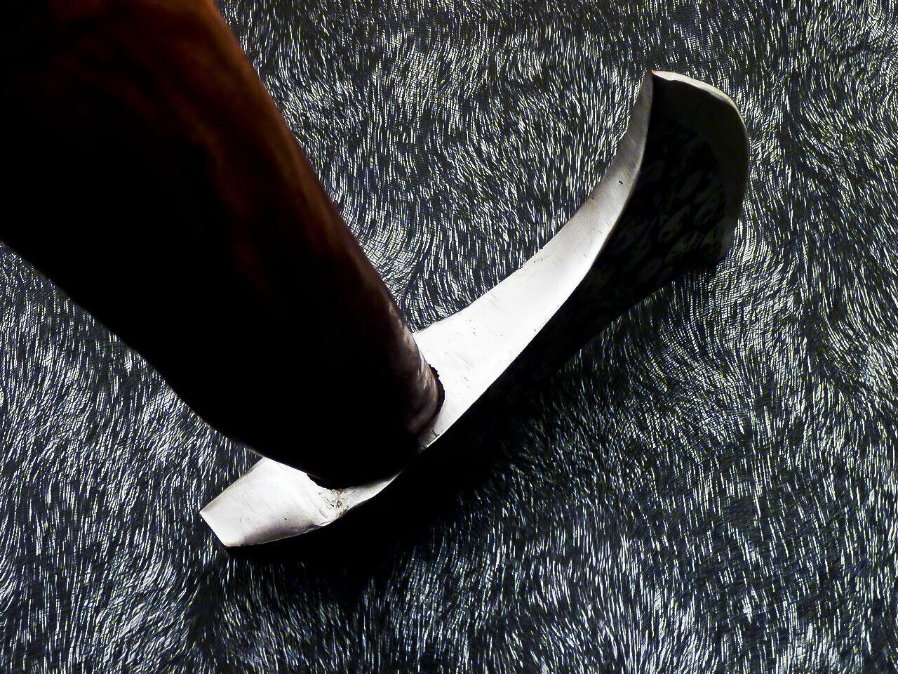 Hand Forged Carbon Steel Bearded Viking Axe – Hatchet & Tomahawk with Leather Sheath