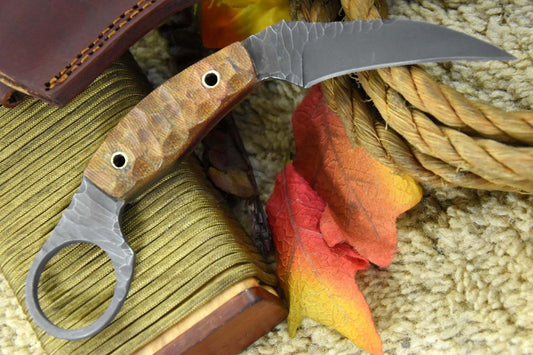 Best Karambit Custom Made D2 Steel Karambit Handmade Knife With Micarta Handle