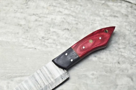 Custom Handmade Damascus Steel Full Tang Chef Knife – Premium Kitchen Cutlery