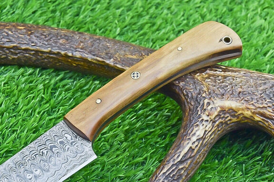 tunning Hand Forged Damascus Steel Blade Kitchen Chef Knife – Premium EDC & Camping Knife