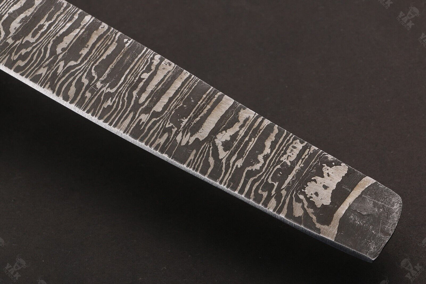 16" Custom Hand Forged Fire Damascus Steel Brisket & Chef Knife – Handmade Kitchen Knive