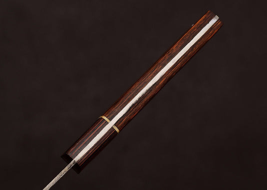 Custom Handmade Damascus Steel 13" Chef Knife | Outdoor Hunting & Kitchen Knife with Pakka Wood Handle