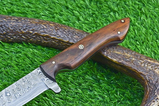 STUNNING HAND FORGED DAMASCUS STEEL BLADE KITCHEN CHEF KNIFE, KITCHEN KNIVE