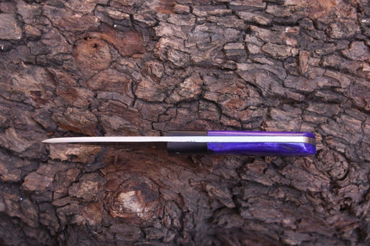 Handmade Skinner Knife – 3.5-4" Stainless Steel Blade with Bone Handle & Sheath